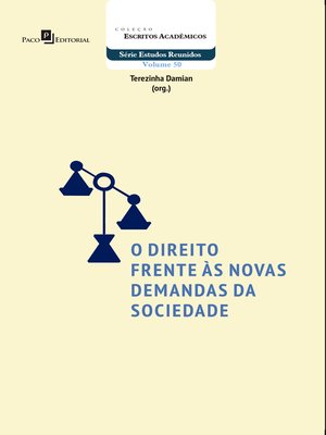 cover image of O Direito Frente às Novas Demandas da Sociedade